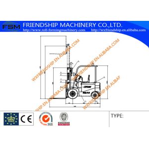 Electric forklift CPD25