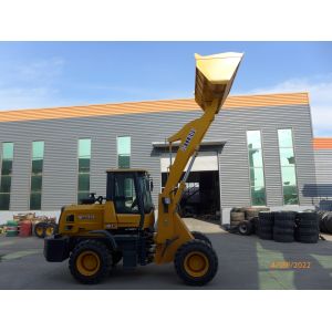 Articulated Compact Wheel Loader Air Brake 2400RPM