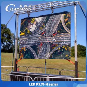 China P3.91 P2.98 Novastar 4K Waterproof LED Wall Screen Rental 500*500mm on sale