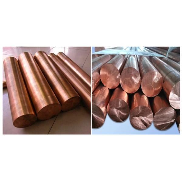 Polished Surface 99.9% red copper Diameter 10-50mm C11000 solid copper bars for construction