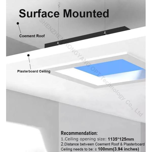 Dimmable Tuya Virtual Skylight Ceiling Panel Practical 1150x140 Multi Scene