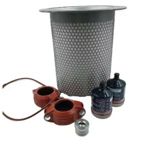 China High Quality CompAir CK4230-1 Industrial Screw Air Compressor Separator Kit Metal Oil Filter Used Parts on sale