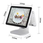 HDMI / VGA Signal Input Android Pos Terminal Under Android 4.4.4 And 400 Nits