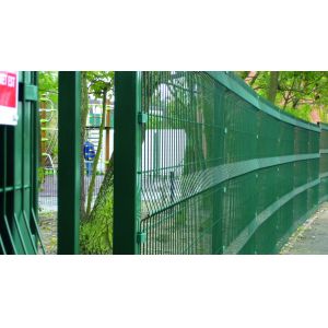 PVC Coated Wire Mesh Fence Panels, 1230mm ,1530mm , 1830mm, 2030mm,2230mm with