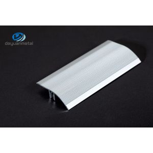 T6 Aluminium Floor Edge Trim Reducer 8mm-20mm Height ODM Available