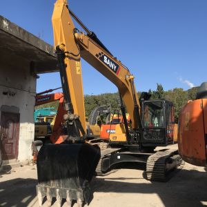 SANY215C 21 ton excavator with ORIGINAL hydraulic valve and cheaper cost made in