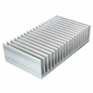 Proces Milling Steel Heat Sink Extruded Aluminum Profile for Improved Cooling