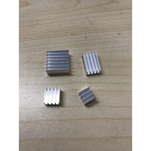 Raspberry Heatsink Pi 4B for PCB Aluminum Silver Heatsink 4 sets With Adhesive