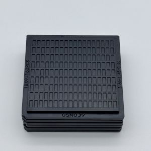 Customizable Stackable Tray for Microchip Storage in Static-Sensitive Environmen