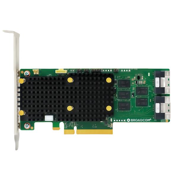 Quality RAID 9600 series is a third-generation tri-mode x8 and x16 NVMe/SAS/SATA storage adapter 9660-16i wholesale