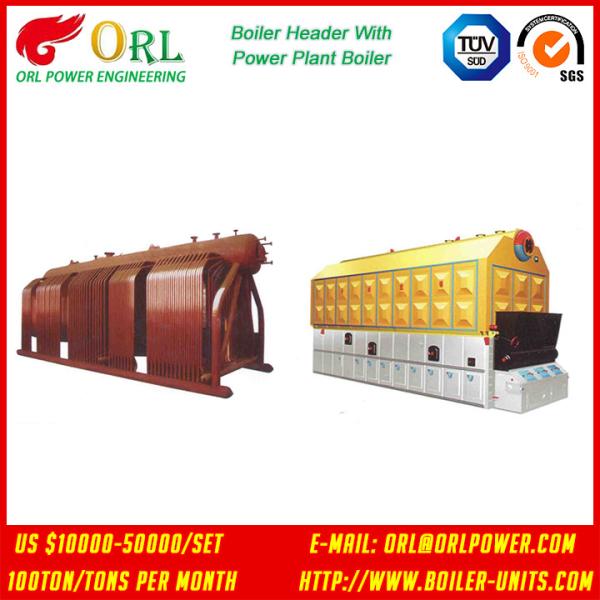 ORL Customized Power CFB Boiler Header 500MW Rate Factor Heat Exchanger