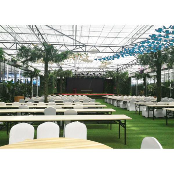 Quality PC Sheet Cover Material Modular Greenhouse Durable With Cooling System wholesale