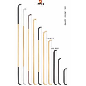 Antique Decorative Hardware Pull Handles Anti Rust Brass Lever Door Handles