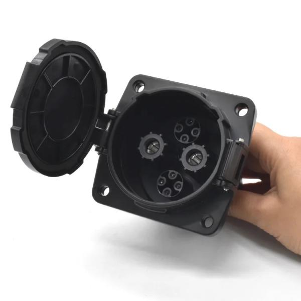 Electric Vehicle Inlet DC CHADEMO EV Charging Accessories Socket For Nissan Leaf