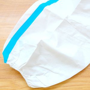 Non Woven Type 4 5 6 Hooded Microporous SF Disposable Protection Clothing With