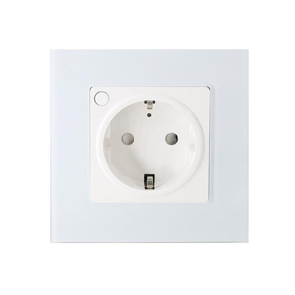 Quality Glomarket Tuya 16A Smart Wall Power Socket Smart Home Google Alexa App Remote Control Smart Socket wholesale