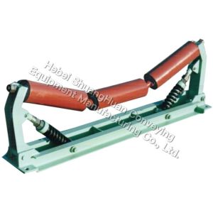 Belt Conveyor 35 Degree Impact Idler Rollers With Bearings Q235