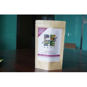 Custom Kraft Paper Tea Bags Packaging Good Printing with Zipper