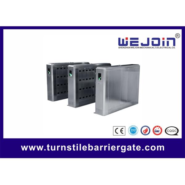 Quality security alarm flap barrier gates  , access control , flap barrier with anti-reversing passing Flap  Barrier, wholesale