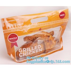 China quality fried chicken bag,roasted chicken Zip lockkk packaging bag,hot roast chicken bag, Hot roast chicken bag/Instant chi on sale