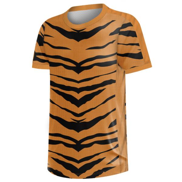 Quality Tiger Stripe 3XL Mens Jersey Shirt , BSCI Custom Racing Singlets wholesale