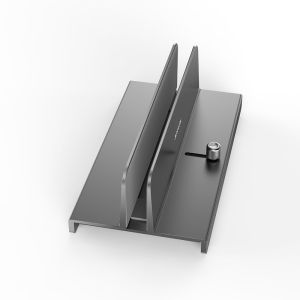 5mm Thickness Adjustable Upright Laptop Stand Aluminium 432g