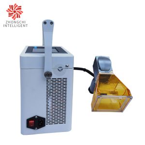 China 60W Plastic Mopa Integrated Laser Marking Machine , Auto Focus 20W Metal Engraving Machine on sale