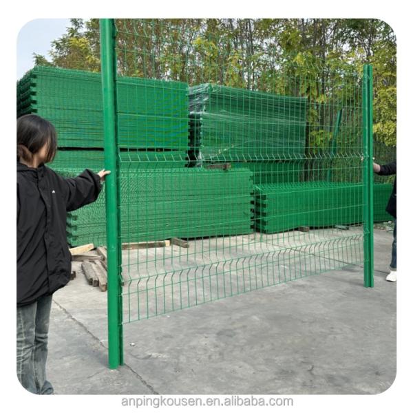 Protective Fence Panel for Warehouse Renewable Sources Galvanized Welded