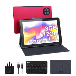 C idea 9.7 inch Android 12 Tablet 8GB RAM 512GB ROM Model CM7800 Red