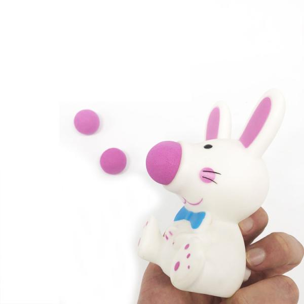 Pvc Animal Squeeze Rubber Shooting Popper Ball Custom Color Vinyl Gift