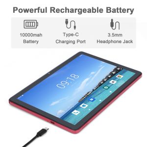 C Idea 10.1 Inch IPS Screen Smart Tablet PC for Students With Keyboard