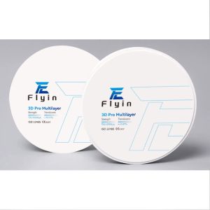 Oralead Hot Sale Dental 3D Pro Multilayer Zirconia Block For Anterior Posterior