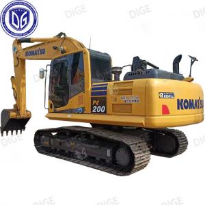 Cheap PC200 Used Komatsu Excavator 20 Ton Japanese Used Medium Hydraulic Crawler Excavator for sale