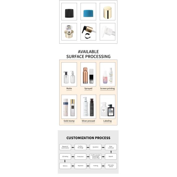 PETG Plastic Screw Top Bottles 0.3l Capacity Wear Resistant Thickened