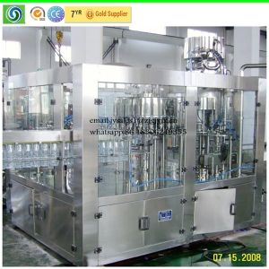 3-In-1 Monoblock Automatic Pure Liquid Bottle Filling Machine For Fruit Juice