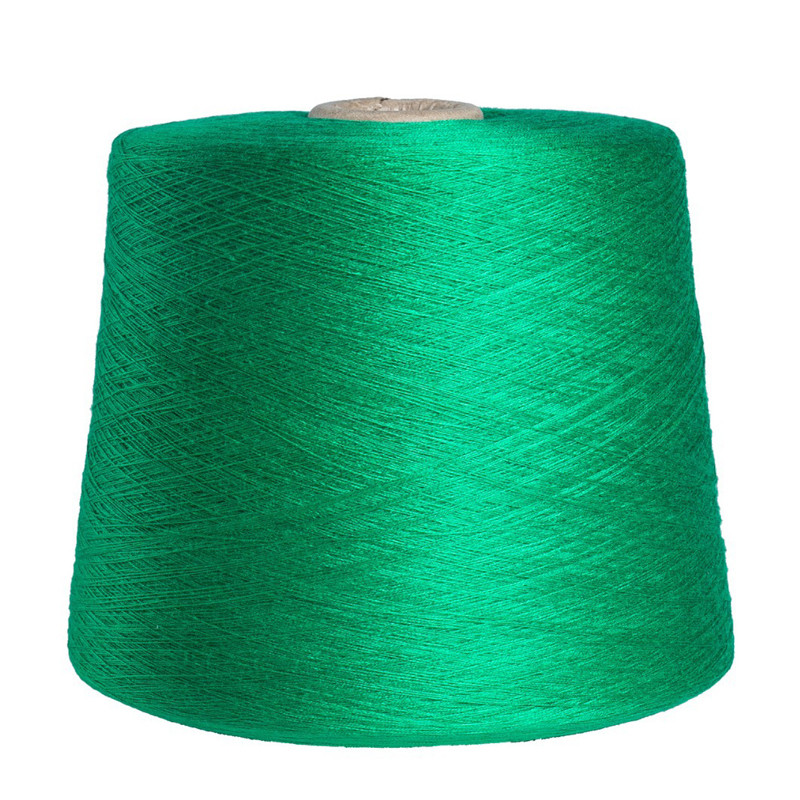 Core O/E Virgin Circula 75D/24F Vortex Viscose Melange Yarn Dyed Knitting For