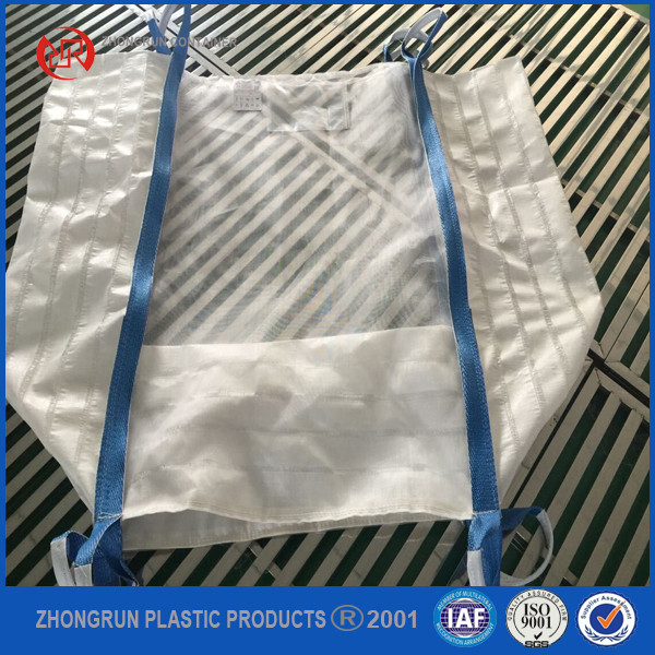 breathable pp woven big Bag,FIBC for Firewood Packing, Big Bag ,transparent pp