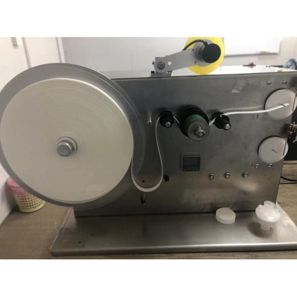 Quality 50Hz Frequency Stainless Steel HME Filter Paper Tape Winding Machine with Automatic Cutting Feature wholesale