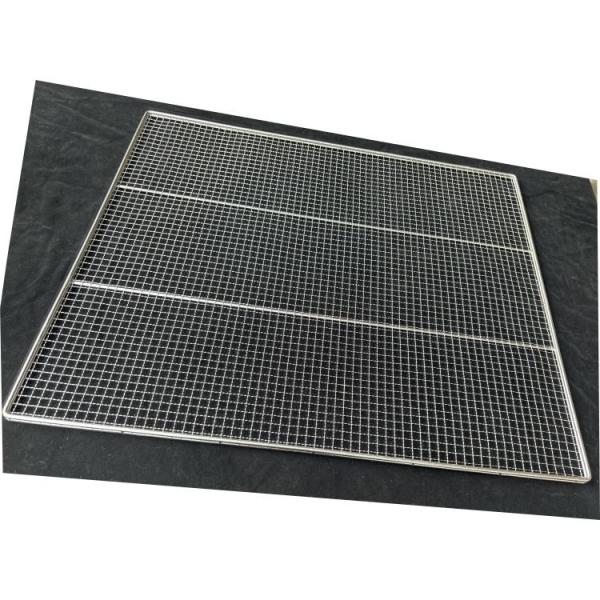 Customize Reusable Grill BBQ Mesh Drying Grill Tray 304 Stainless Steel Wire