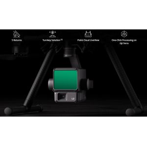 DJI Zenmuse L2 lidar M350 RTK with integrated lidar and mapping camera for