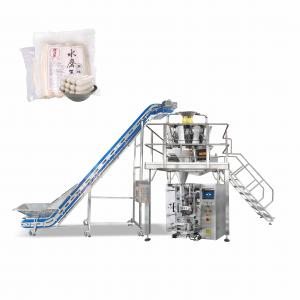 Cheap Semi Automatic Hand Bagging Rice Cake Weighing Packaging System With 14 Multihead Weigher for sale