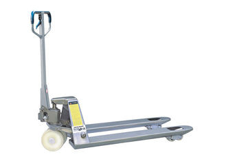 Galvanized Manual Pallet Truck Corrosion Resistance Simple Design CE Certificati