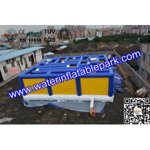 CE Approved Amusement Park Inflatable Maze Game For Kids And Adults