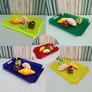 Multi Colored Clear Acrylic Storage Trays 3mm Thickness With Customizable Logo