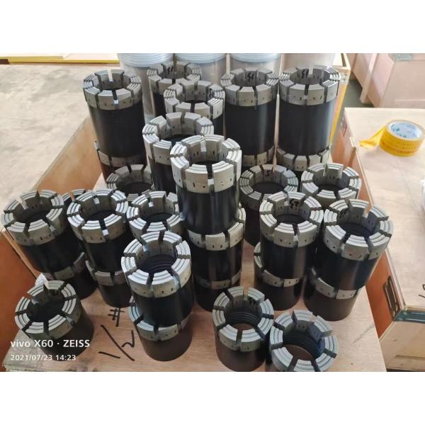Quality BQ NQ HQ PQ Diamond Core Bits Threaded Connection For Drilling And Mining wholesale