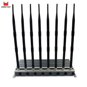 WiFi 2.4G Adjustable 60m 46W WIFI Mobile Signal Jammer