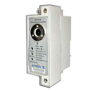 Prepaid Din-Rail Single Phase Electricity Meter+CIU For Counting The Electricity