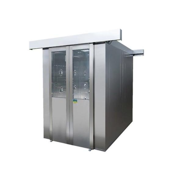 Double Sliding Door Electronic Interlock Cleanroom Shower