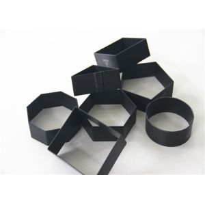 RK Bakeware China Foodservice NSF Custom Stainless Steel Square Mousse Cake Ring