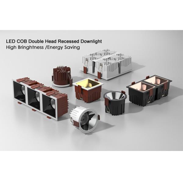 Square Frameless Dimmable LED Downlight Cob Recessed Down Lights